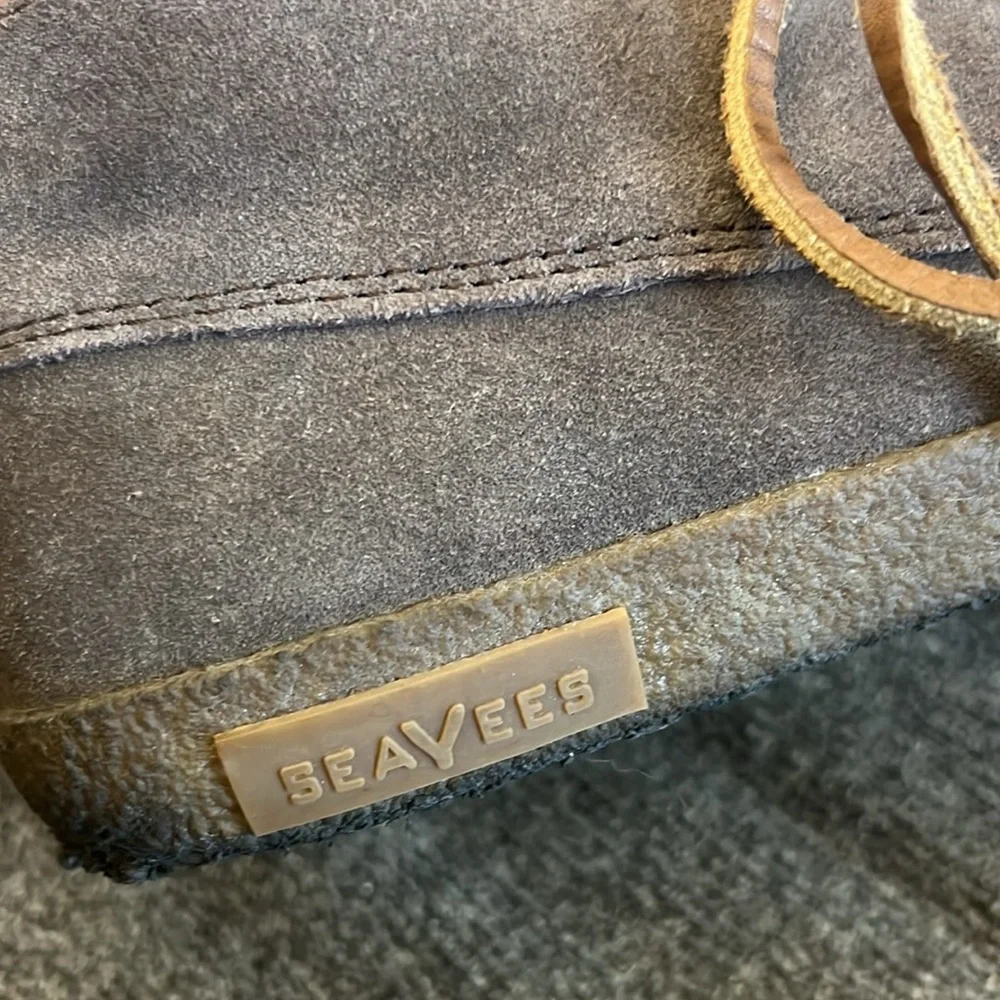 SEAVEES Men Suede Bayside‎ Moc Gray Color Size 8